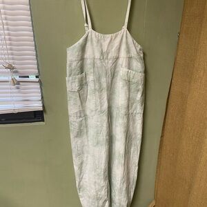 Free people tye dye jumpsuit